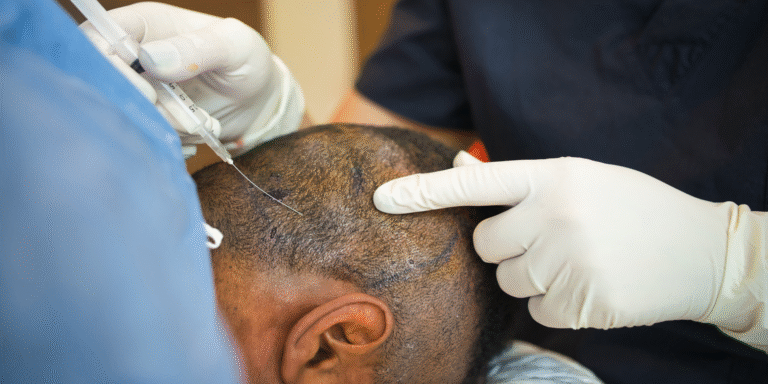 Queda de cabelo masculino